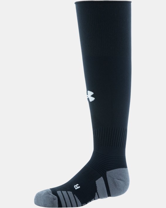Kids' UA Soccer Over-The-Calf Socks, Black, pdpMainDesktop image number 1